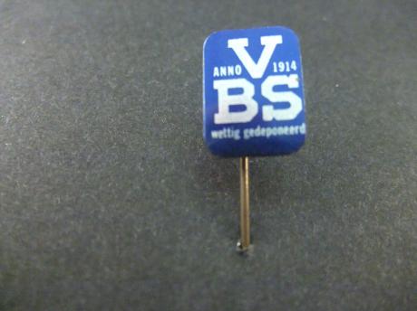 VBS wettig gedeponeerd anno 1914 onbekend